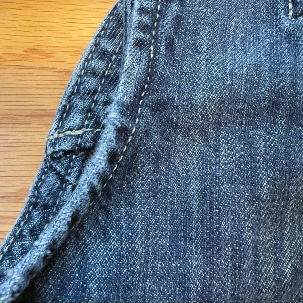 3 for $12 GAP Denim 0-3 Baby Denim Jumper and Carters Polka Dot Pants